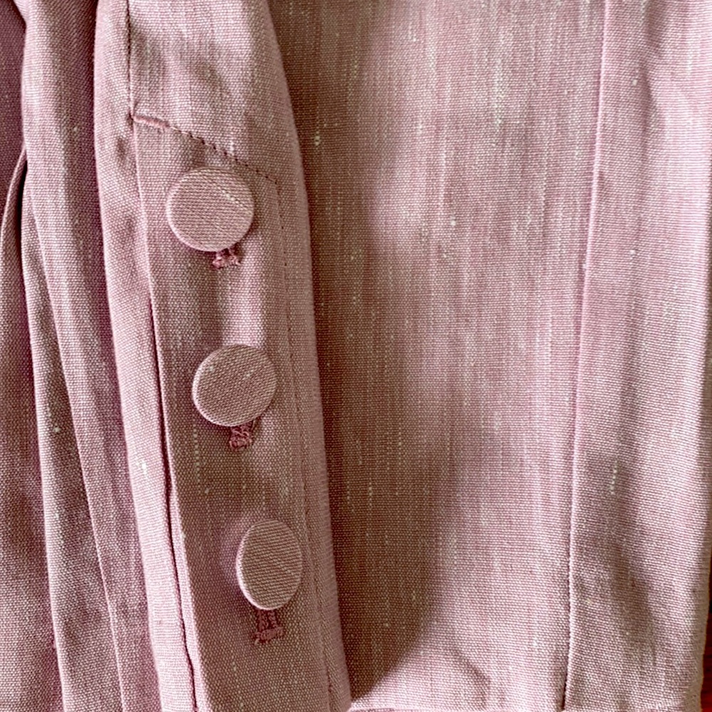 J.Jill Linen Stretch cool Pink pants Size S. Never worn